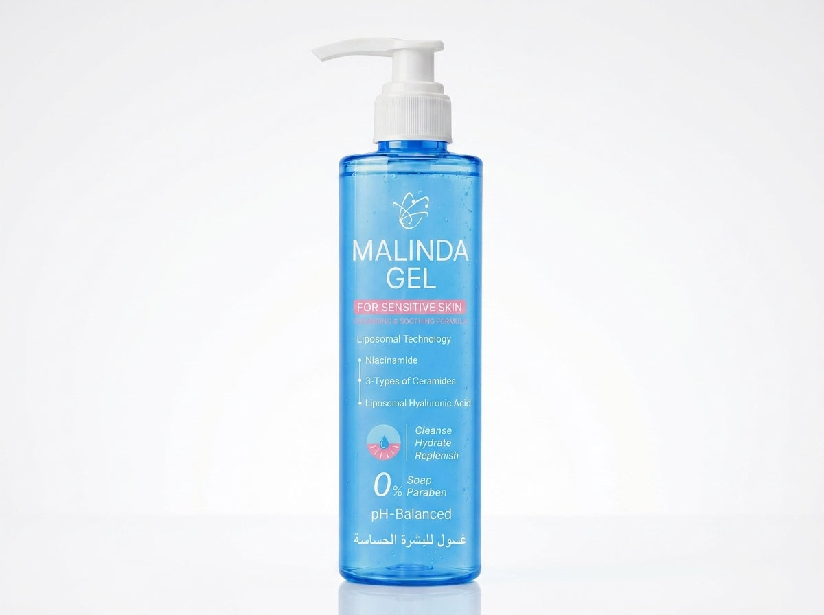Malinda Sensitive Facial Cleansing Gel